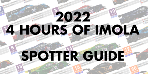 Preview image of 2022 4 Hours of Imola Spotter Guide